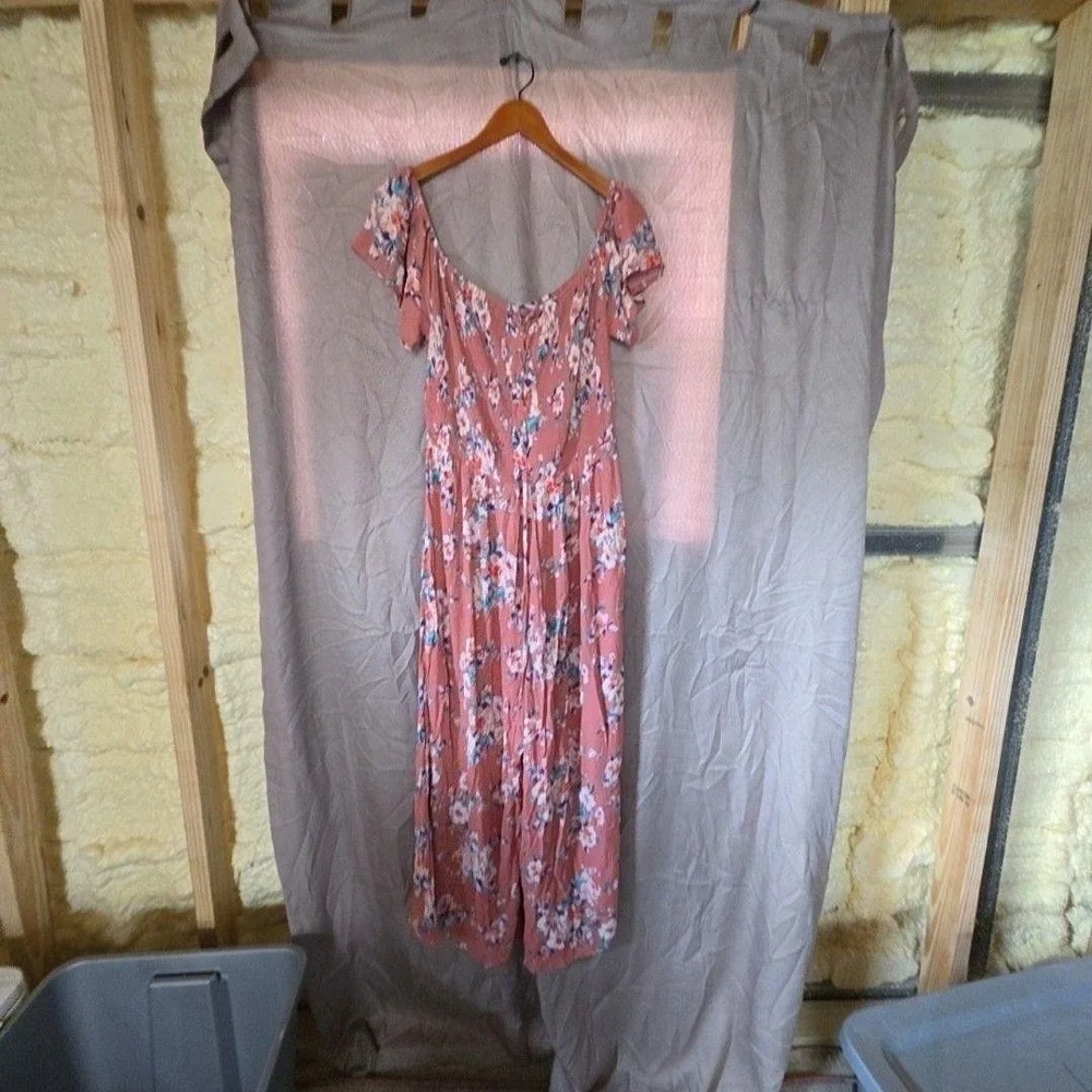 Zenobia floral jumpsuit
